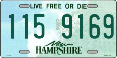 NH license plate 1159169