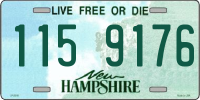 NH license plate 1159176