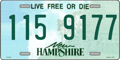 NH license plate 1159177