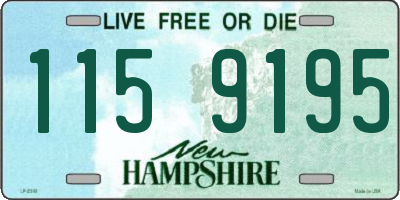 NH license plate 1159195