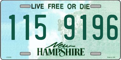 NH license plate 1159196
