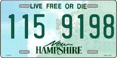 NH license plate 1159198