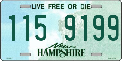 NH license plate 1159199