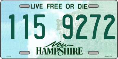 NH license plate 1159272