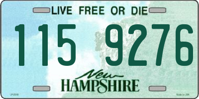 NH license plate 1159276