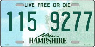 NH license plate 1159277