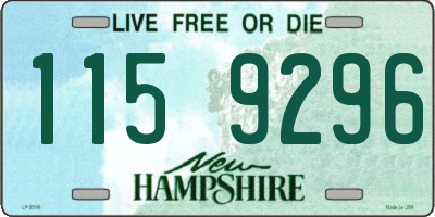NH license plate 1159296