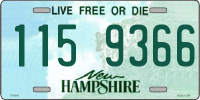 NH license plate 1159366