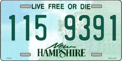 NH license plate 1159391