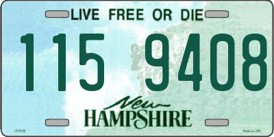 NH license plate 1159408