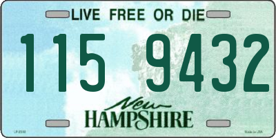 NH license plate 1159432