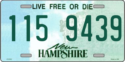 NH license plate 1159439
