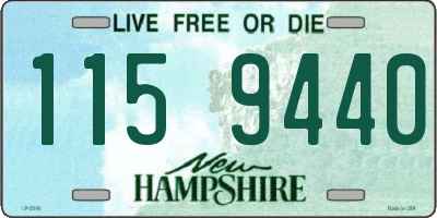 NH license plate 1159440