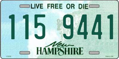 NH license plate 1159441