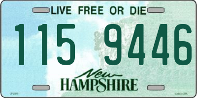 NH license plate 1159446