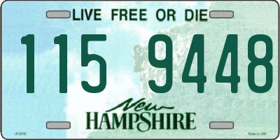 NH license plate 1159448