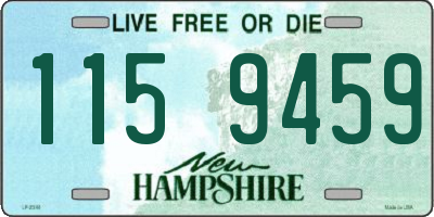 NH license plate 1159459