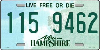 NH license plate 1159462