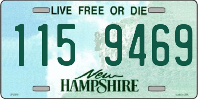 NH license plate 1159469