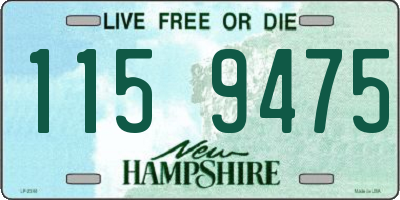 NH license plate 1159475