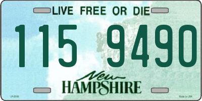 NH license plate 1159490