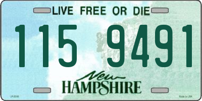 NH license plate 1159491