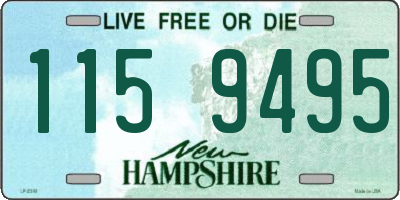 NH license plate 1159495