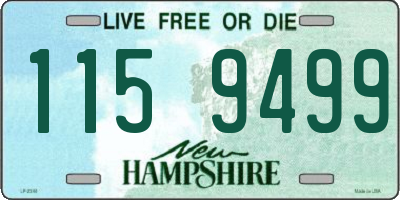 NH license plate 1159499