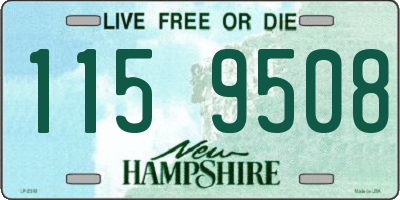 NH license plate 1159508