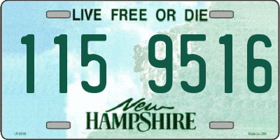 NH license plate 1159516