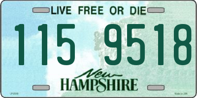 NH license plate 1159518