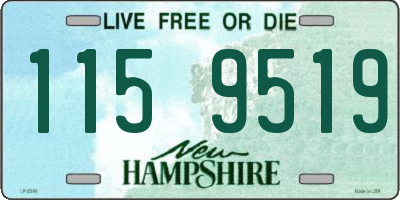 NH license plate 1159519