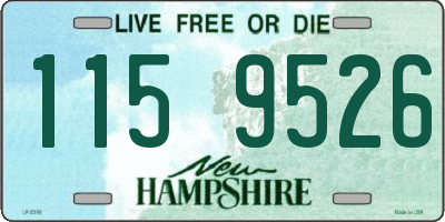 NH license plate 1159526