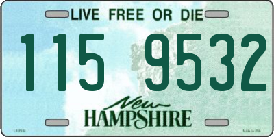 NH license plate 1159532