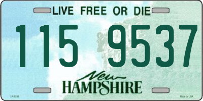 NH license plate 1159537