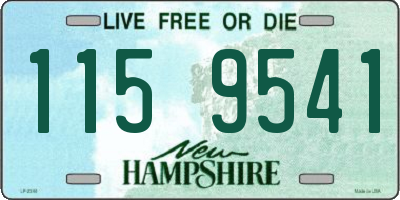 NH license plate 1159541