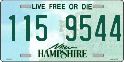 NH license plate 1159544