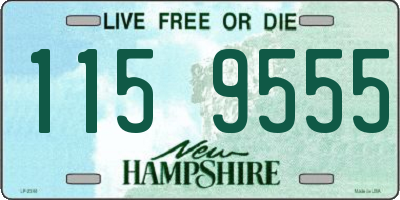 NH license plate 1159555