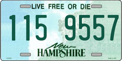 NH license plate 1159557