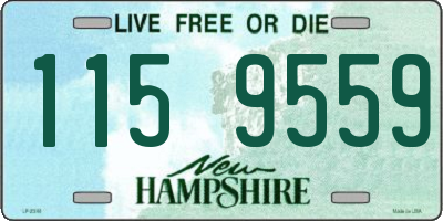 NH license plate 1159559