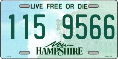 NH license plate 1159566
