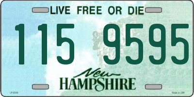 NH license plate 1159595