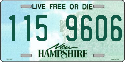 NH license plate 1159606