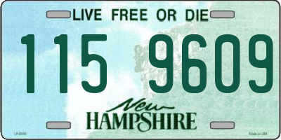 NH license plate 1159609