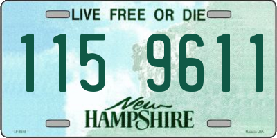 NH license plate 1159611