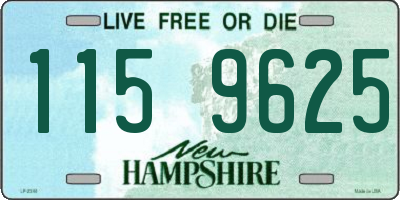 NH license plate 1159625