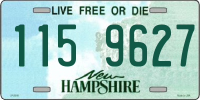 NH license plate 1159627