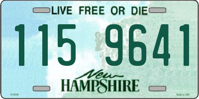 NH license plate 1159641