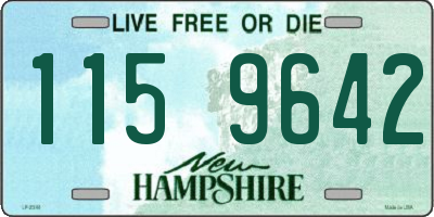 NH license plate 1159642