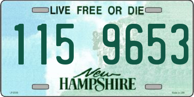NH license plate 1159653
